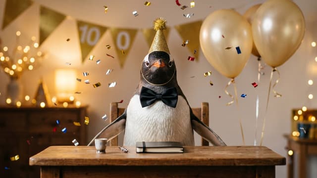 Gala-Pinguin